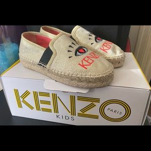 Size 12 preschool girl Kenzo shoes